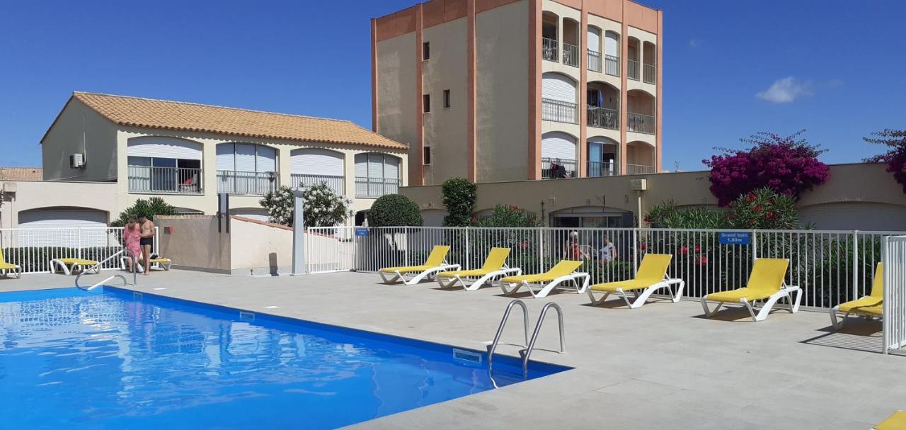 Au Village Coeur De Barcares Studio Vue Mer 3 Couchages Le Barcarès Eksteriør billede