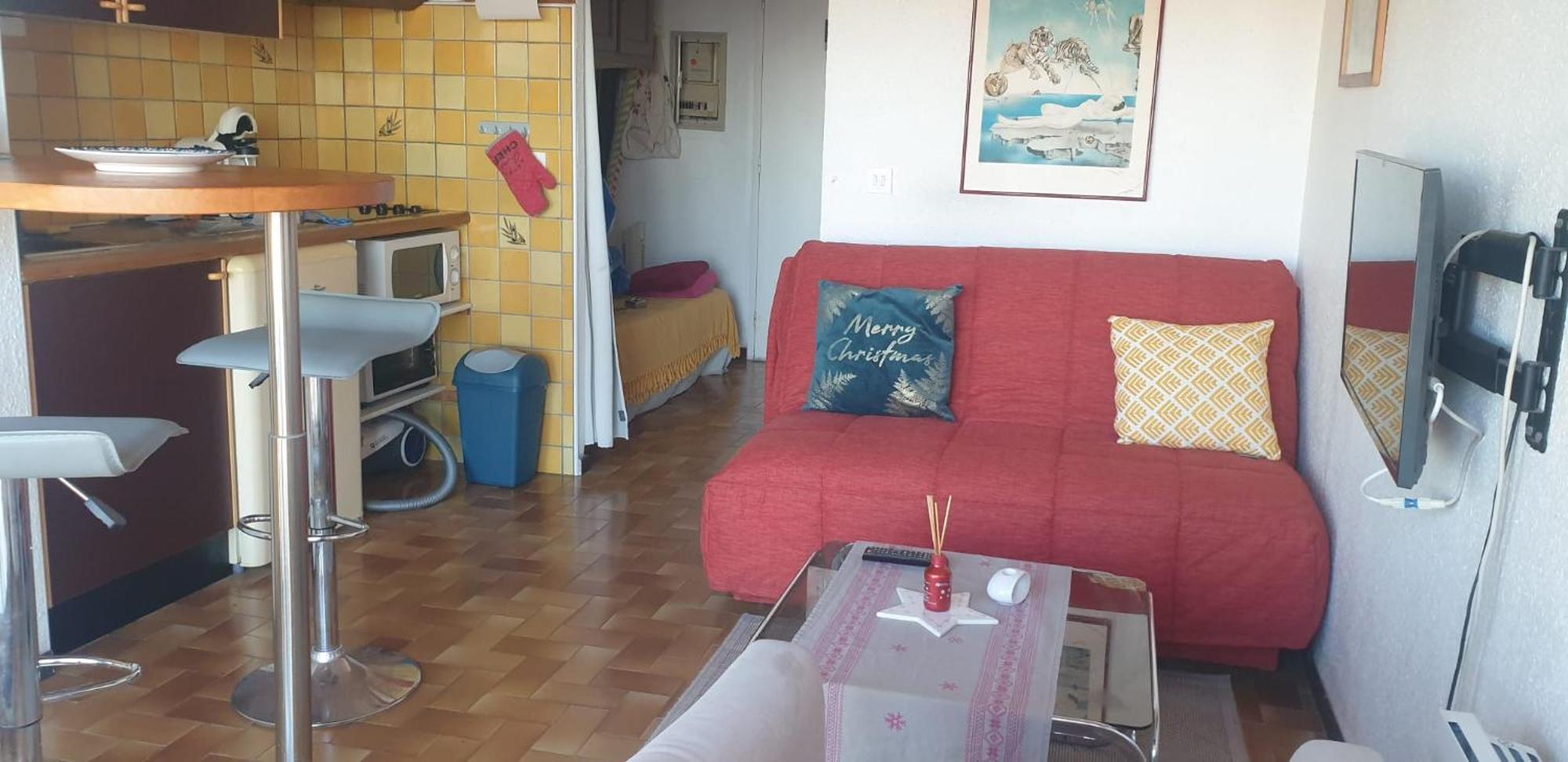 Au Village Coeur De Barcares Studio Vue Mer 3 Couchages Le Barcarès Eksteriør billede