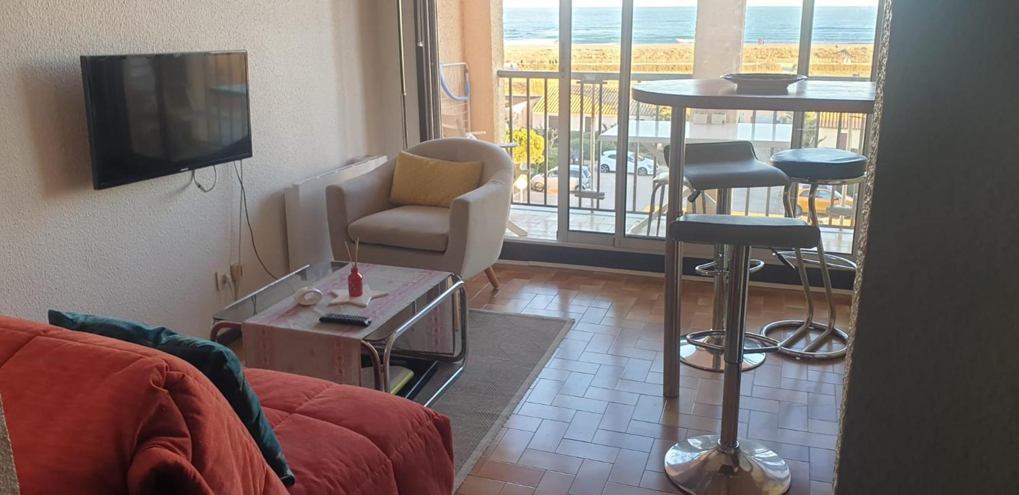 Au Village Coeur De Barcares Studio Vue Mer 3 Couchages Le Barcarès Eksteriør billede