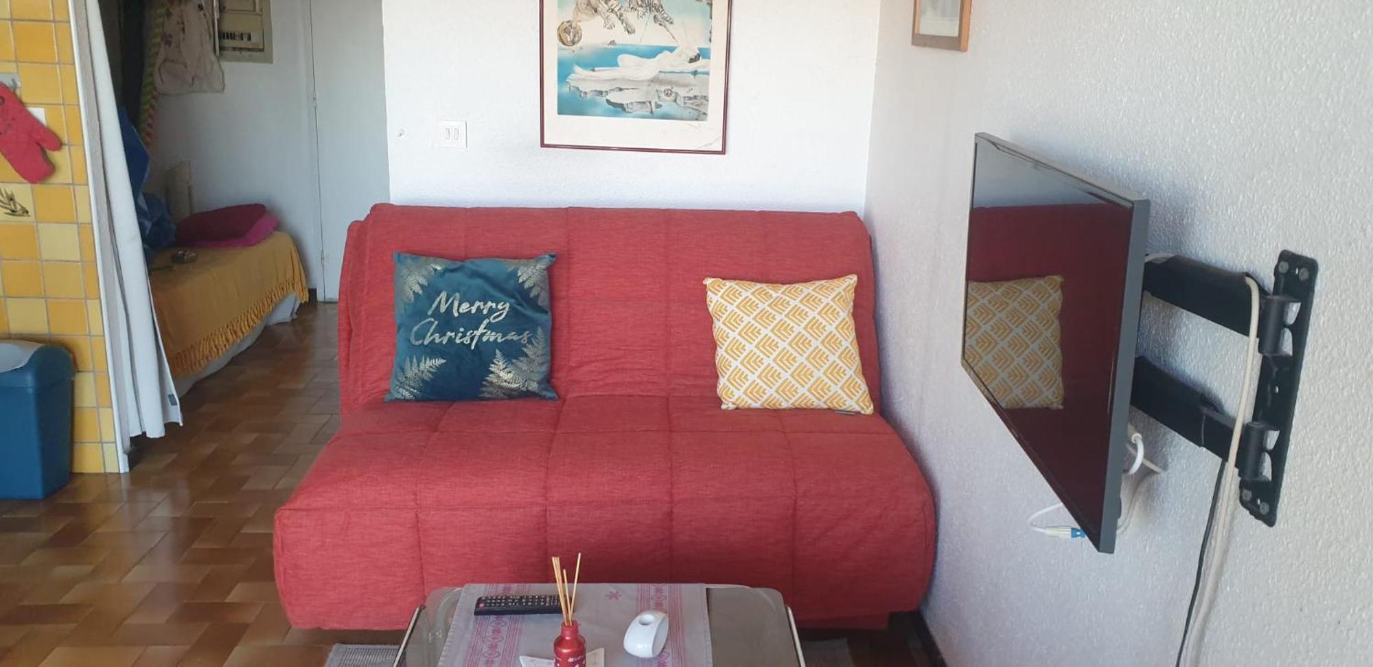 Au Village Coeur De Barcares Studio Vue Mer 3 Couchages Le Barcarès Eksteriør billede