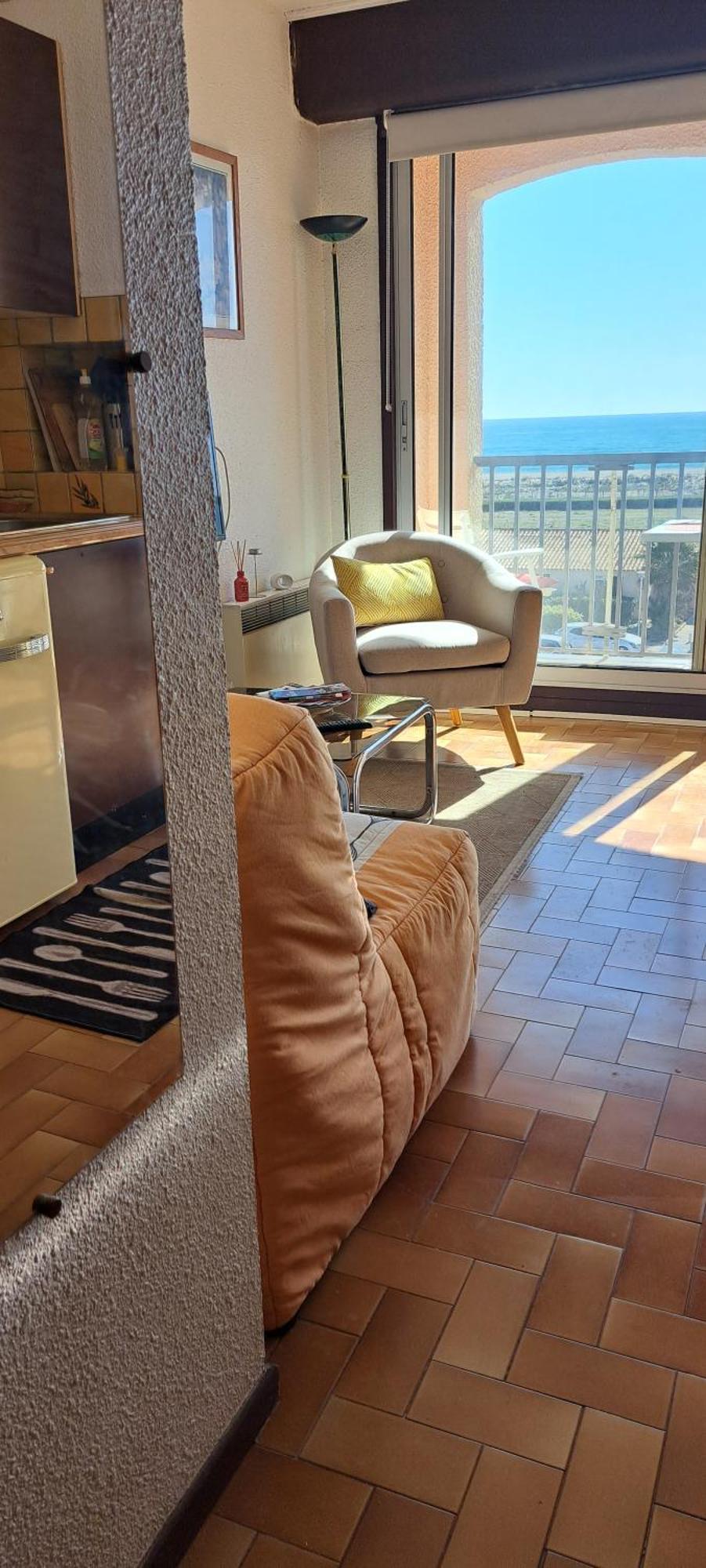 Au Village Coeur De Barcares Studio Vue Mer 3 Couchages Le Barcarès Eksteriør billede